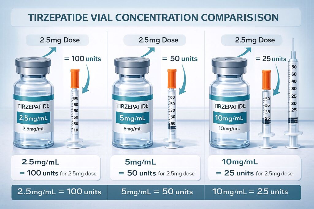 tirzepatide in units