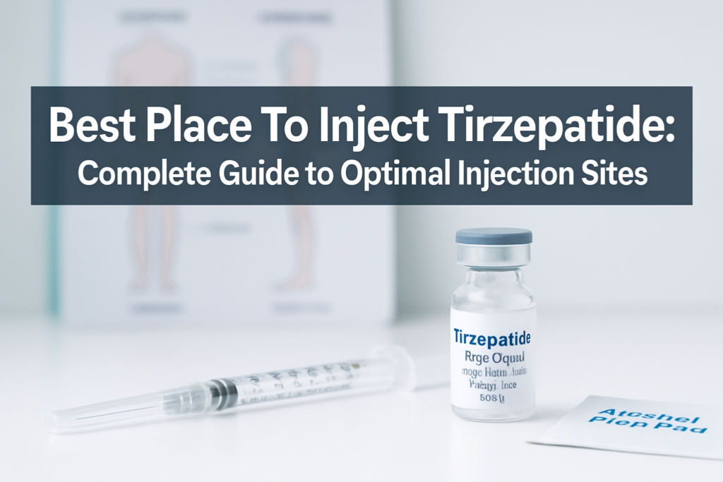 best place to inject tirzepatide