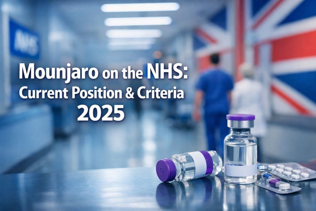 Mounjaro on the NHS: Current Position & Criteria
