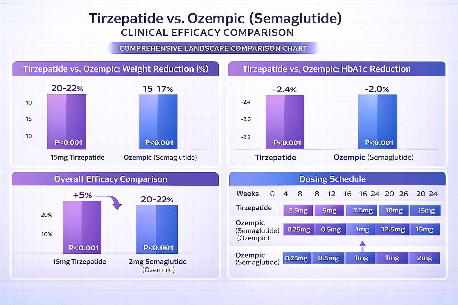 tirzepatide vs Semaglutide