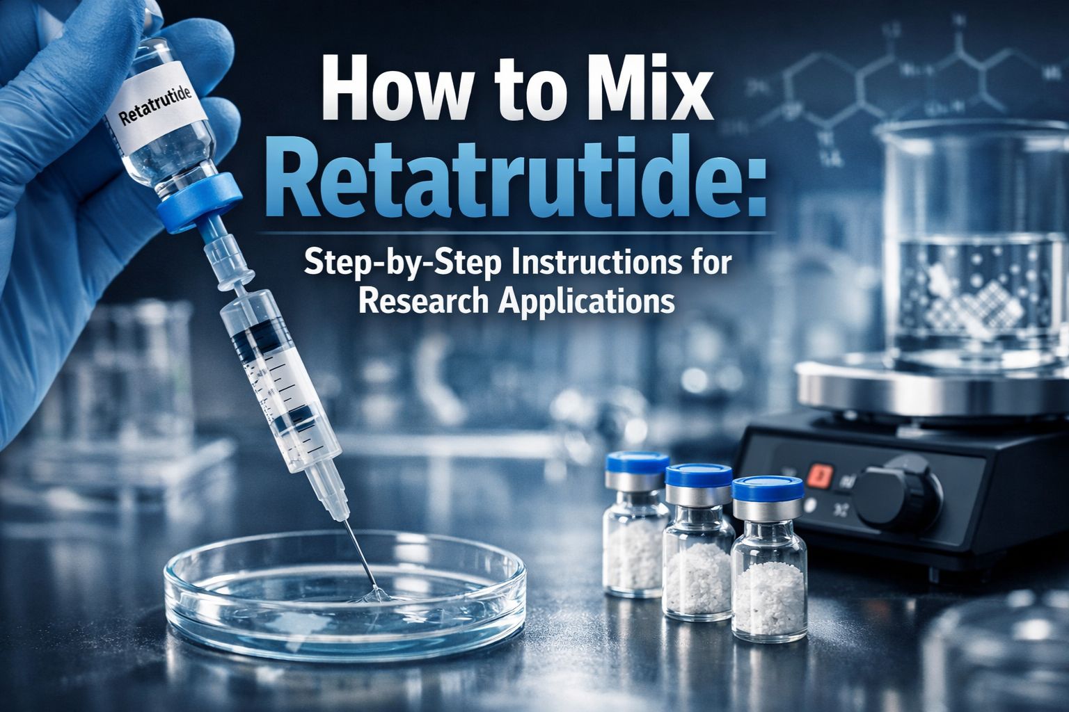 how to mix retatrutide