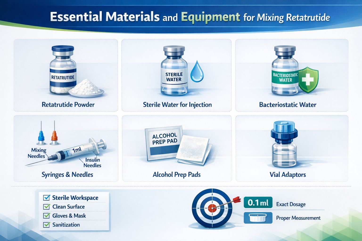 how to mix retatrutide