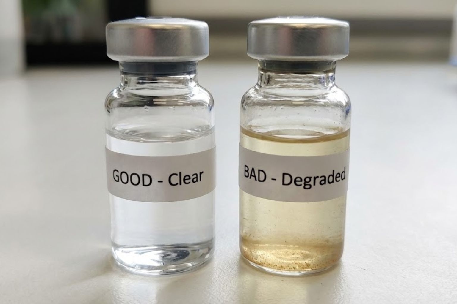 Thymulin degradation