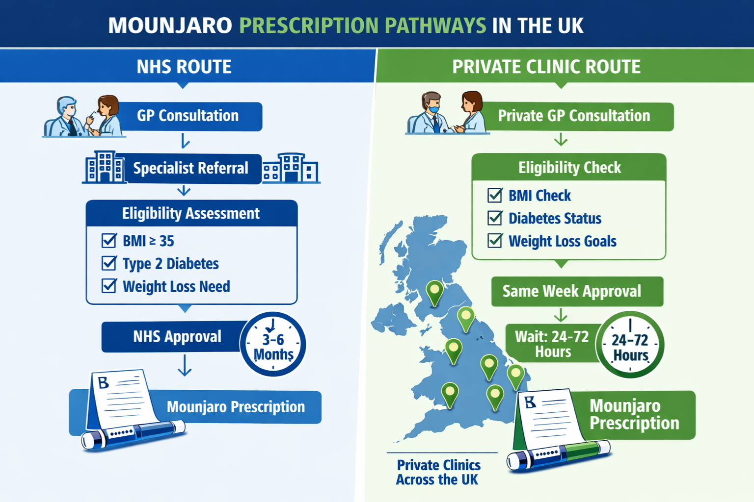 Tirzepatide private prescription uk