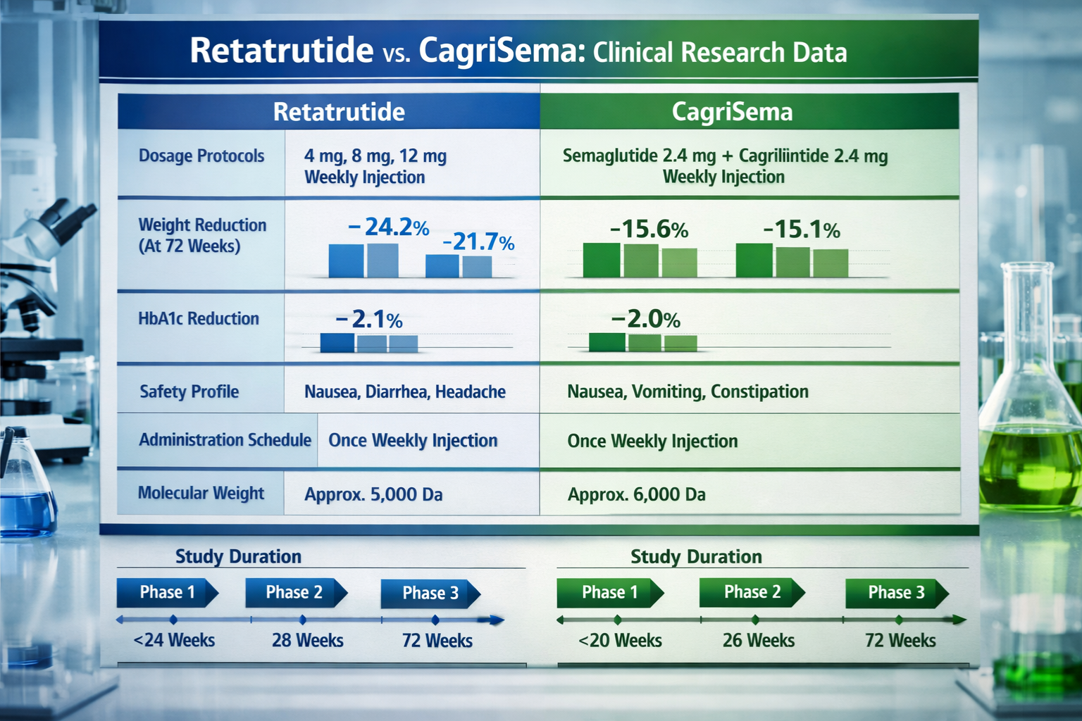 retatrutide vs cagrisema