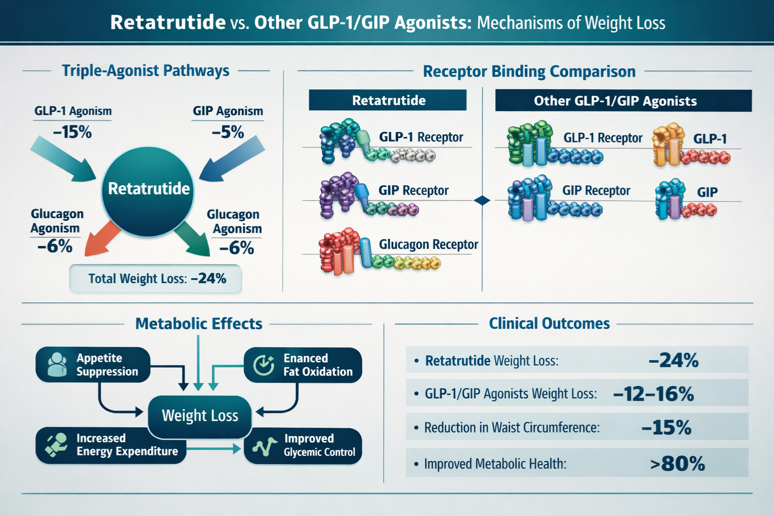 retatrutide weight loss percentage