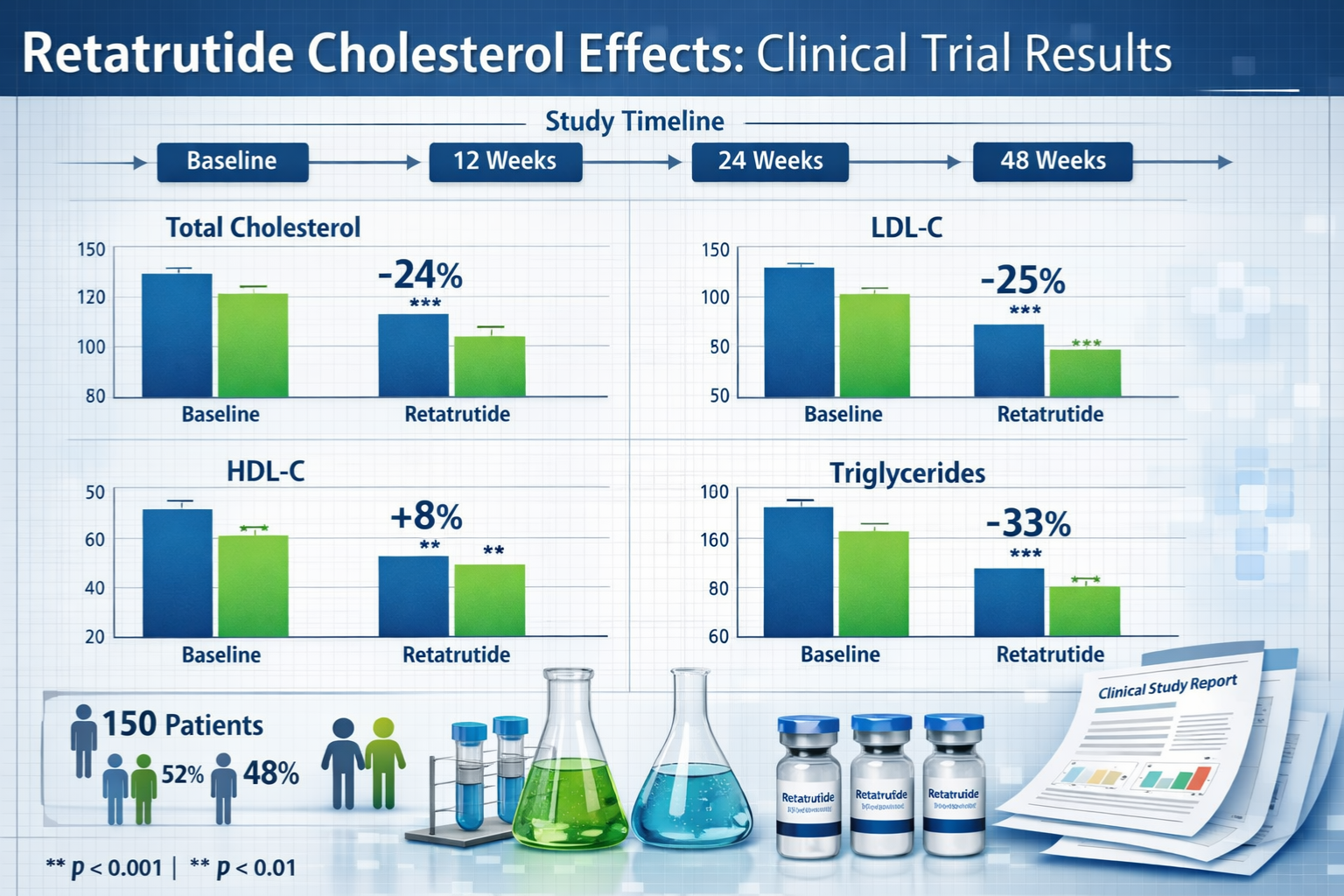 retatrutide cholesterol effects